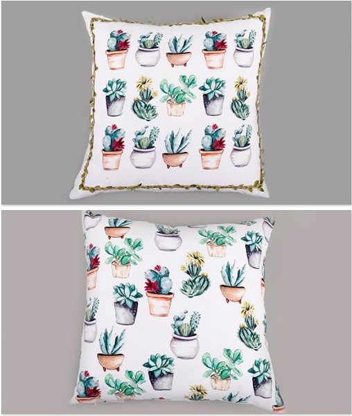 Eco-Friendly Fancy Design Oem Printed Cushion