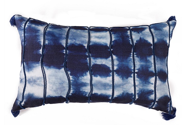 Stripe Ombre Printed Linen Cushion Pillow